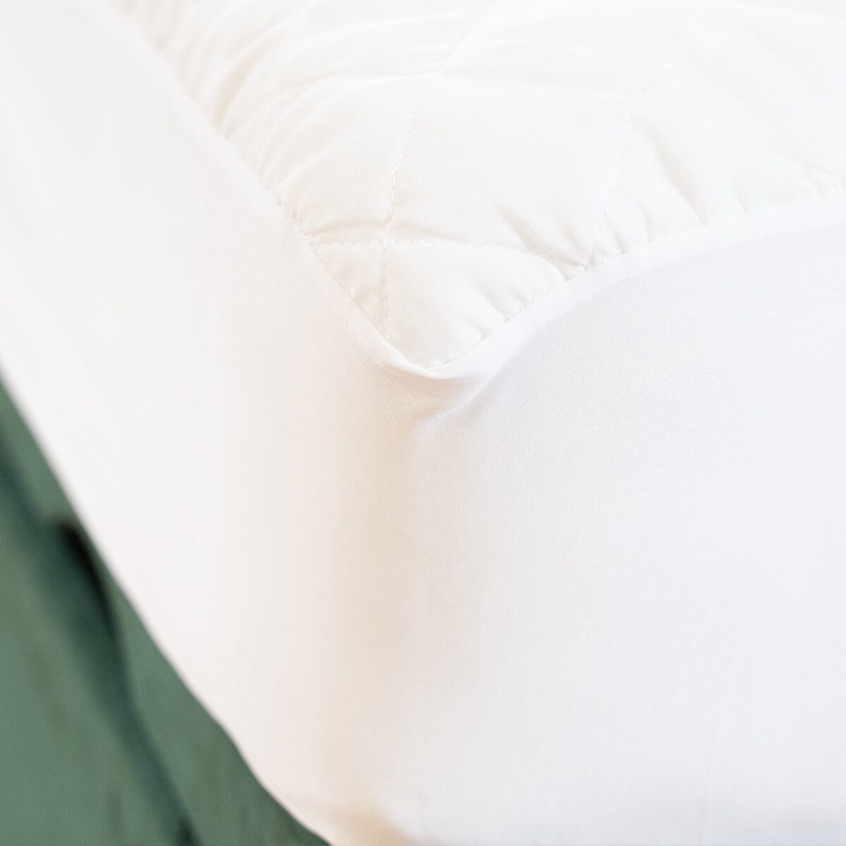 Single Bed Quilted Fitted Waterproof Mattress Protector - Image 2