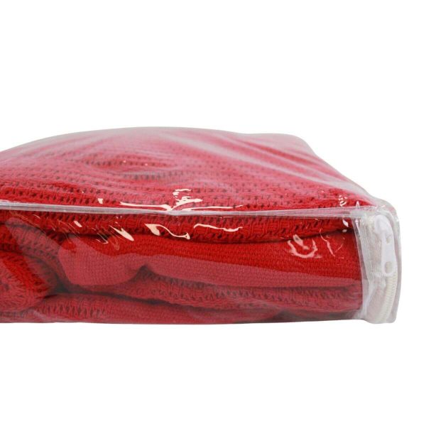 red cellular blanket