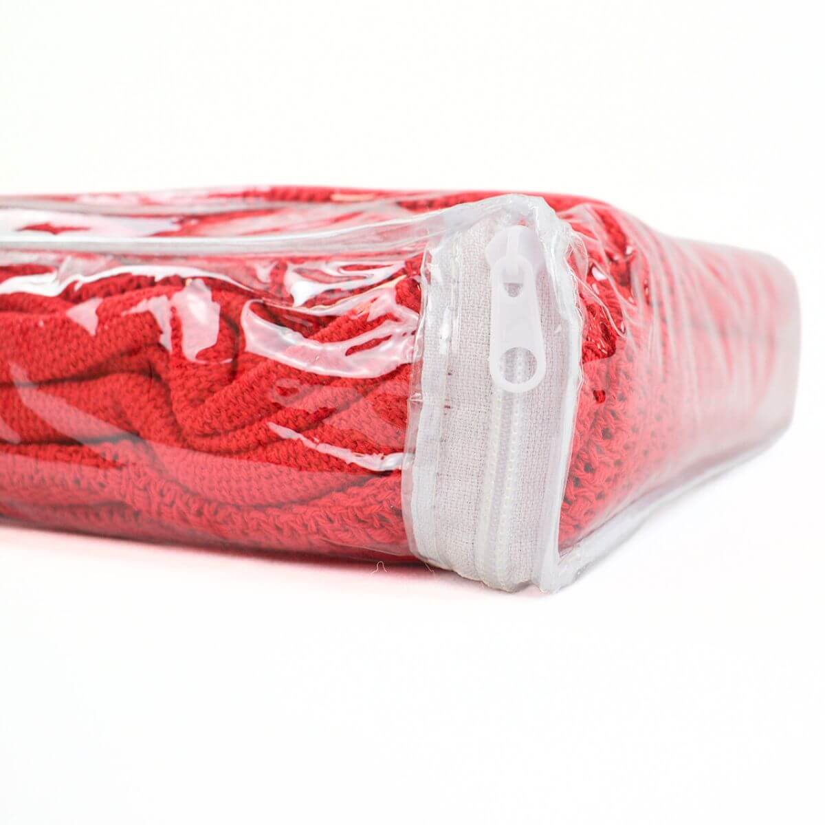 Red Cotton Cellular Blanket - Image 5