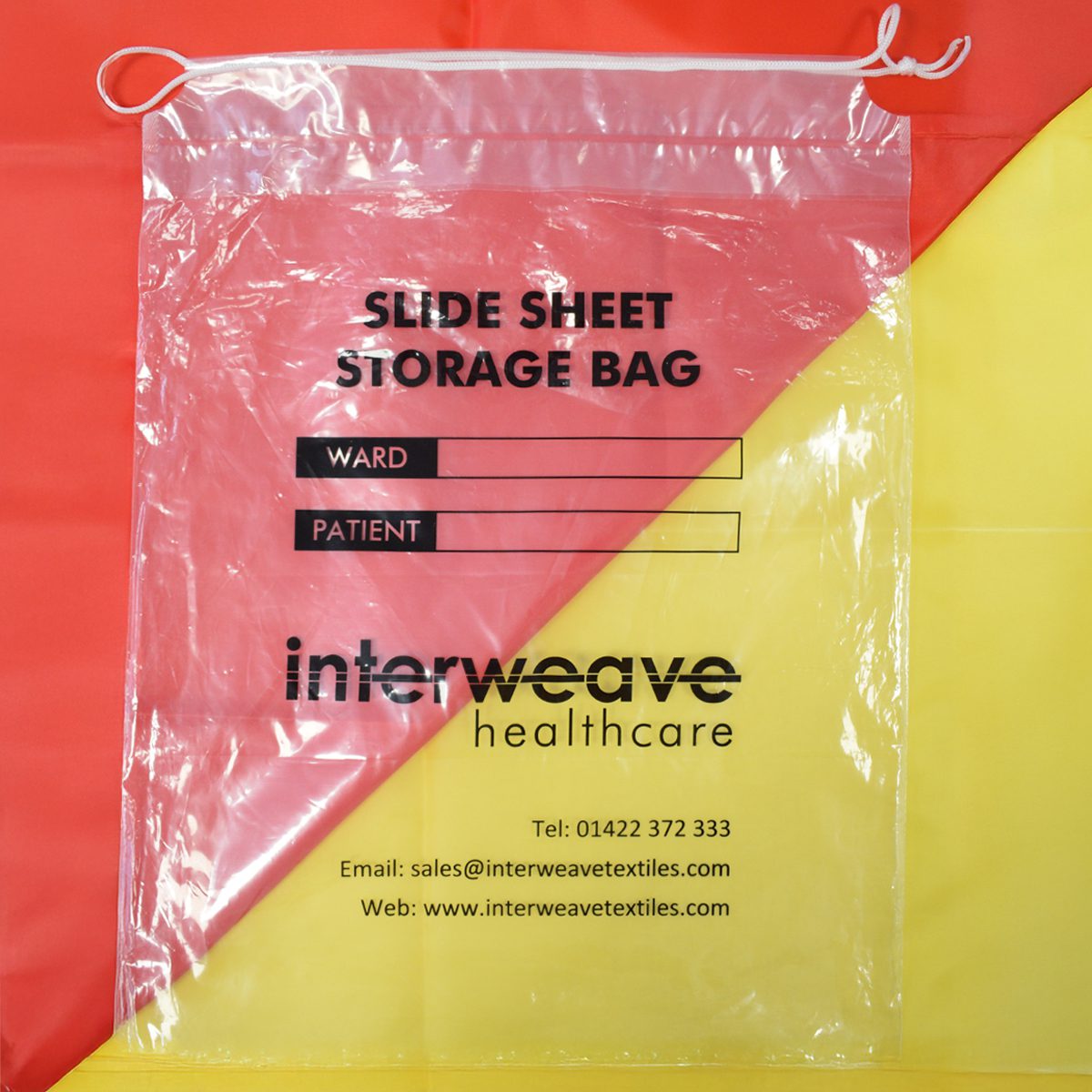 Slide Sheet Storage Bag With Drawstring - Image 2